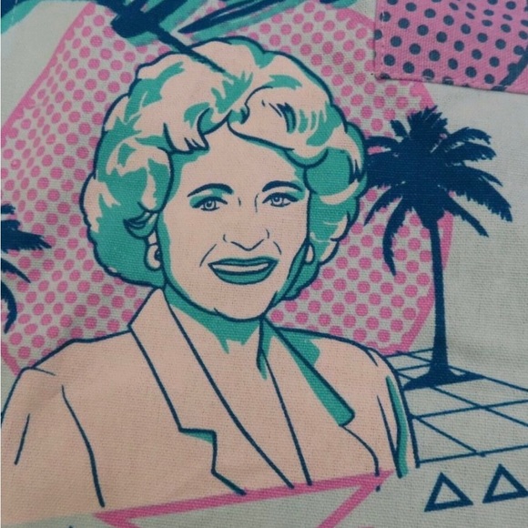 The Golden Girls Apron Retro 80s 90s Waist Apron with Pocket NEW Ruffle - Picture 14 of 15